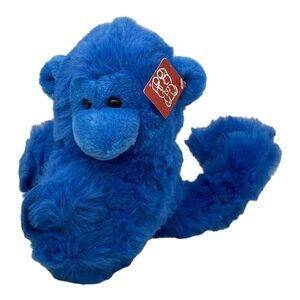 Fiesta Monkey Hot Color Blue Be O Be Plush Stuffed Animal HTF